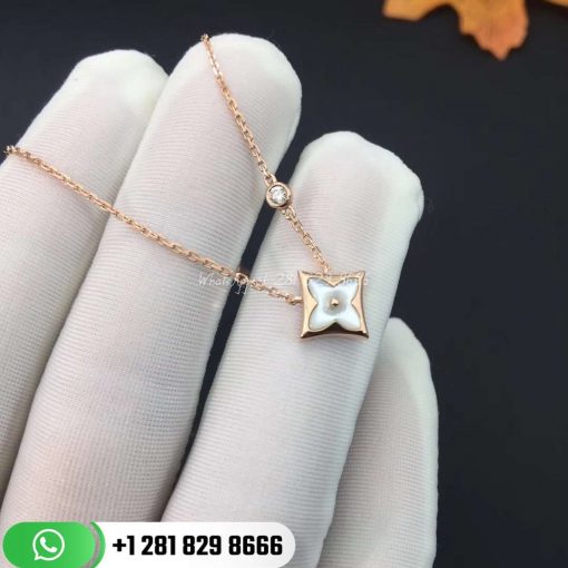 louis vuitton color blossom star pendant q93521