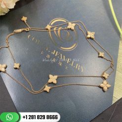 Roberto Coin Princess Flower Station Diamond Necklace