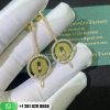 Lucky Move diamond pendant earrings 07516-YG