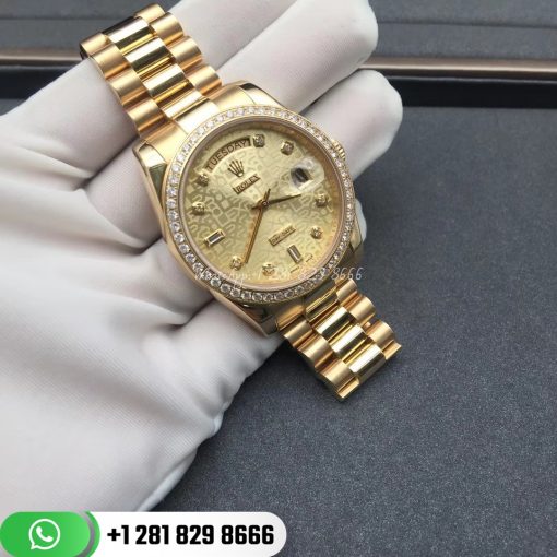 Rolex Day-Date 118388 18k 36mm Watch