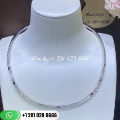 Cartier love necklace collar white gold n7424352 custom jewelry (1)