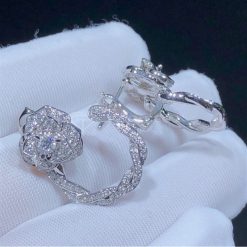 Piaget Rose Earrings G38U0062 | Custom Jewelry