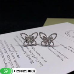 Graff Butterfly Silhouette Mini Earrings
