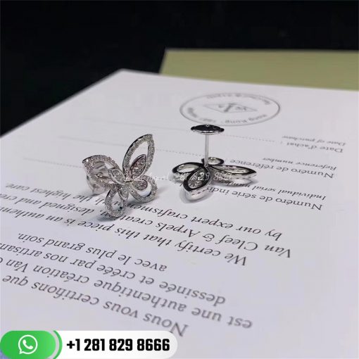 Graff Butterfly Silhouette Mini Earrings