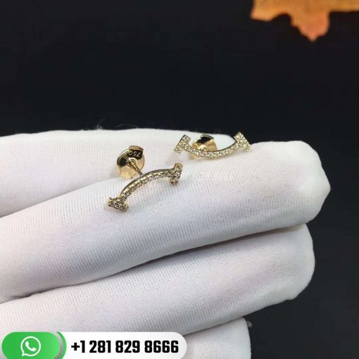 tiffany t smile earrings