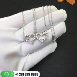 tiffany diamond heart pendant