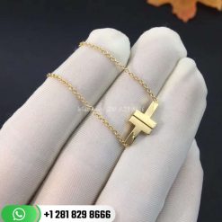 tiffany t pendant 18k gold