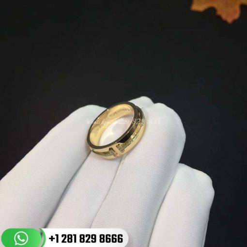 Tiffany T Narrow Diamond Ring in 18k Gold
