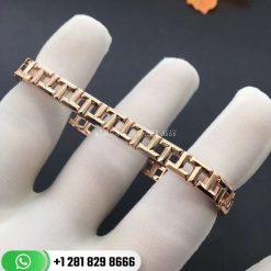 Tiffany T True Narrow Bracelet in 18k Gold Medium
