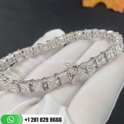 tiffany victoria® line bracelet with diamonds