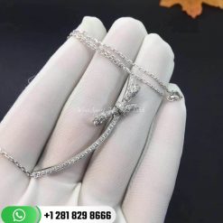 Ruban Necklace 18k Gold and Diamonds