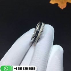 Boucheron Quatre Black Edition Small Ring Jrg01791