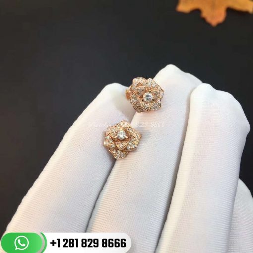 Piage Rose Earrings G38u0070