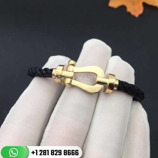 Fred Force 10 Bracelet 18k Yellow Gold Large Model -0B0006