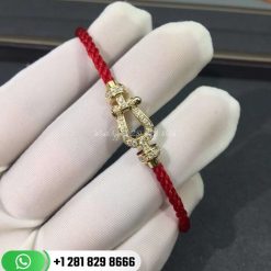 Force 10 Bracelet 18k Yellow Gold and Diamonds Medium Model