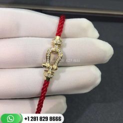 Force 10 Bracelet 18k Yellow Gold and Diamonds Medium Model