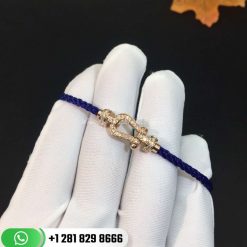 Fred Force 10 Bracelet 18k Rose Gold and Diamonds Medium Model