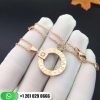 Bvlgari Bvlgari Necklace with 18krose Gold Pendant Set with a Diamond