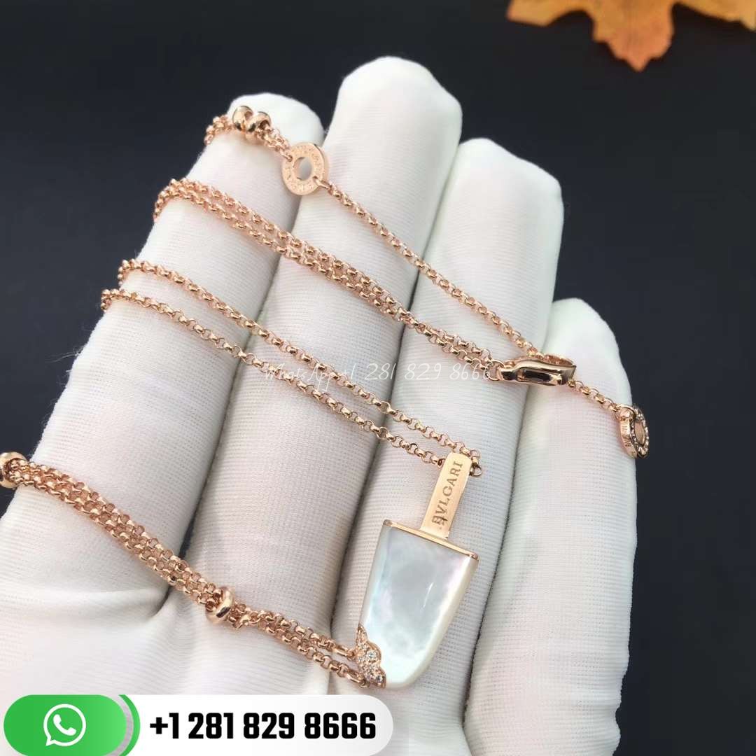 bvlgari_gelati_18_k_gold_necklace_set_with_mother-of-pearl_and_pavé_diamonds_ (1) Bvlgari Gelati 18 K Gold Necklace Set with Mother-of-pearl and Pavé Diamonds