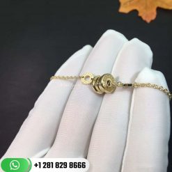 REF . 340665 B.zero1 soft bracelet in 18kt yellow gold.