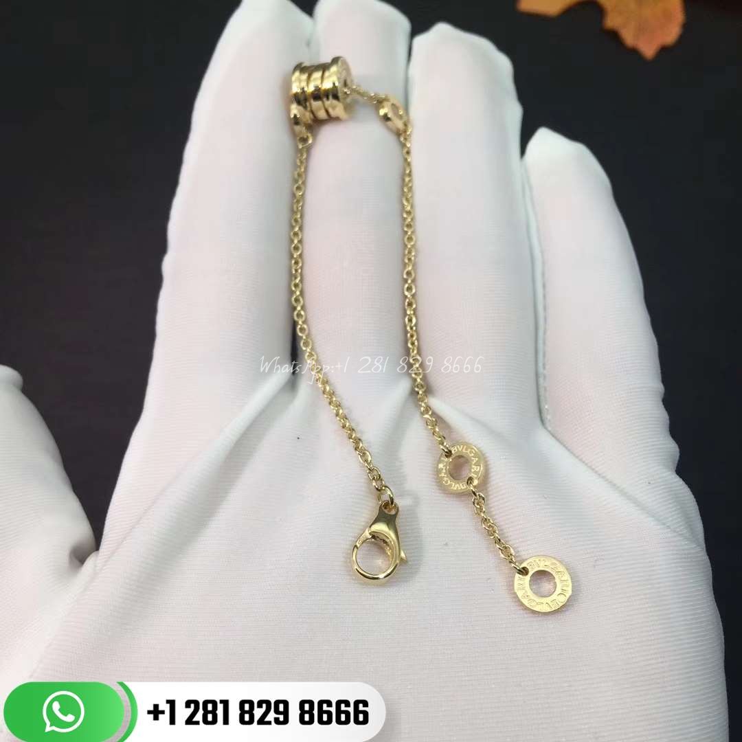 REF . 340665 B.zero1 soft bracelet in 18kt yellow gold.