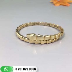 Bvlgari Serpenti One-coil Slim Bracelet in 18k Gold Facelift