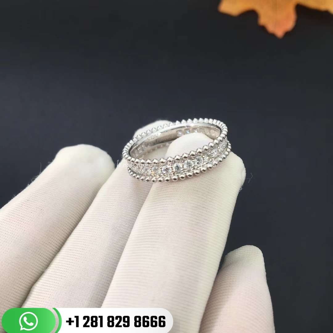 van_cleef_&_arpels_perlée_diamonds_ring_1_row_white_gold_diamond_ (7) VCARP4E200 Perlée diamonds ring, 1 row, white gold, round diamonds; diamond quality DEF, IF to VVS