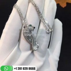PanthÈre De Cartier Necklace White Gold Diamonds - N7424127
