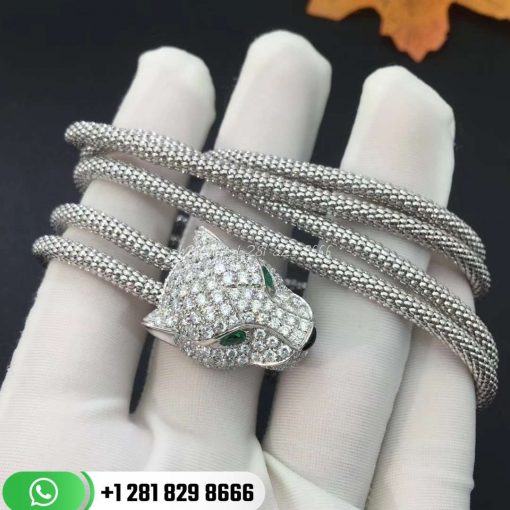 PanthÈre De Cartier Necklace White Gold Diamonds - N7408238