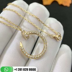 Cartier Juste Un Clou Necklace Yellow Gold Diamonds -B7224511