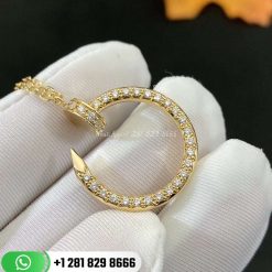 Cartier Juste Un Clou Necklace Yellow Gold Diamonds -B7224511