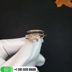 Cartie Juste Un Clou Ring 18K Gold Diamonds -B4210800