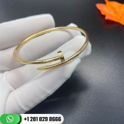 cartier juste un clou bracelet sm yellow gold b6062617