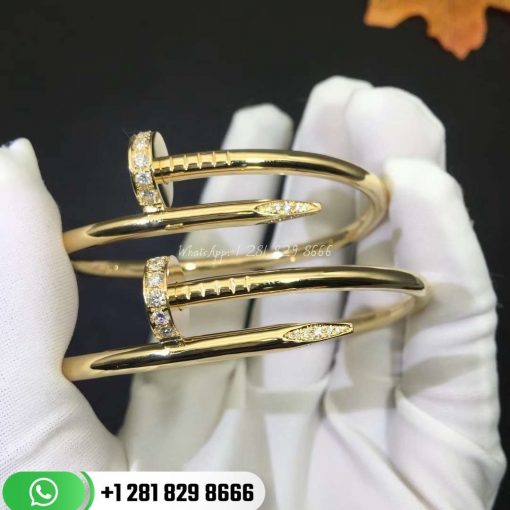 Cartier Juste Un Clou Bracelet Yellow Gold Diamonds - B6048617