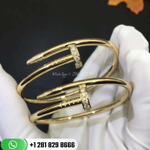 Cartier Juste Un Clou Bracelet Yellow Gold Diamonds - B6048617