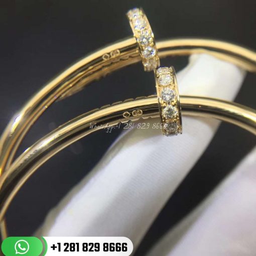 Cartier Juste Un Clou Bracelet Yellow Gold Diamonds - B6048617