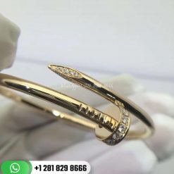 Cartier Juste Un Clou Bracelet Yellow Gold Diamonds - B6048617