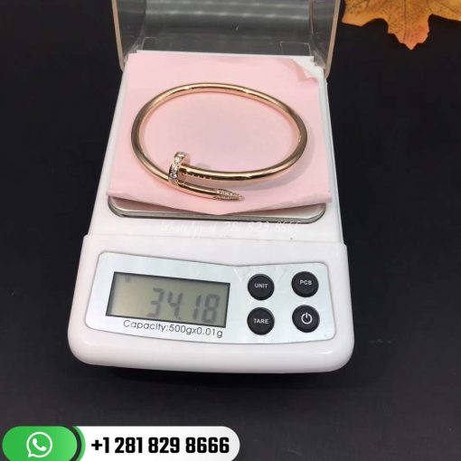 Cartier Juste Un Clou Bracelet Pink Gold Diamonds - N6702117