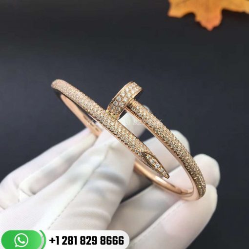 Cartier Juste Un Clou Bracelet Pink Gold Diamonds - N6702117