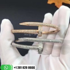Cartier Juste Un Clou Bracelet White Gold Diamonds - N6707317
