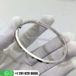 Cartier Love Bracelet, Small Model 10 Diamonds White Gold -B6048017