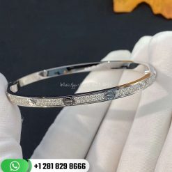 Cartier Love Bracelet Small Model PavÉ White Gold Diamonds -N6710817