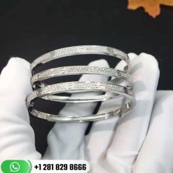 Cartier Love Bracelet Small Model PavÉ White Gold Diamonds -N6710817