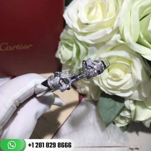 Cartier PanthÈre De Cartier Bracelet Emeralds Onyx Diamonds - N6706217