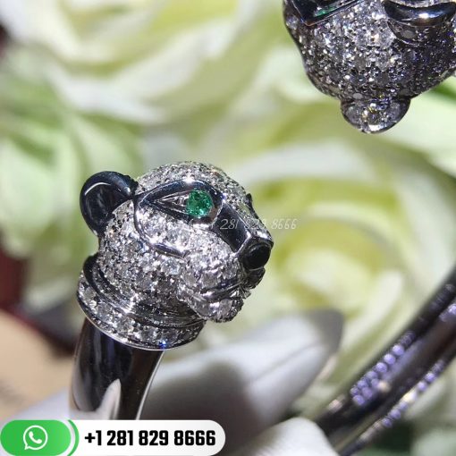 Cartier PanthÈre De Cartier Bracelet Emeralds Onyx Diamonds - N6706217