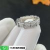 bvlgari serpenti viper ring with full pavé diamonds