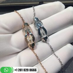 chance infinie bracelet 18k gold and diamonds small model