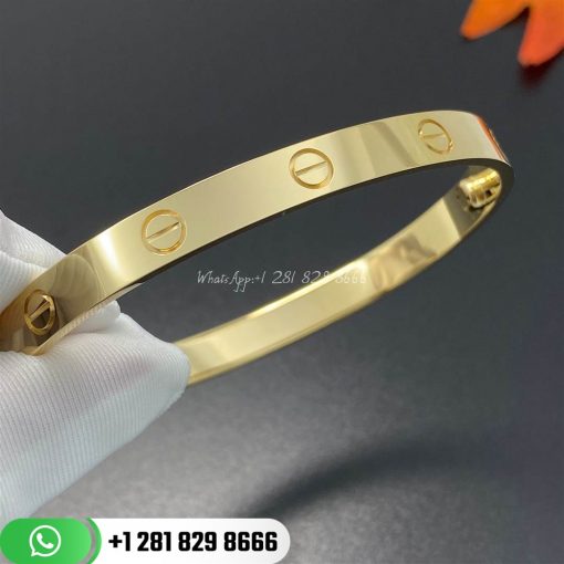 cartier love bracelet yellow gold b6035517
