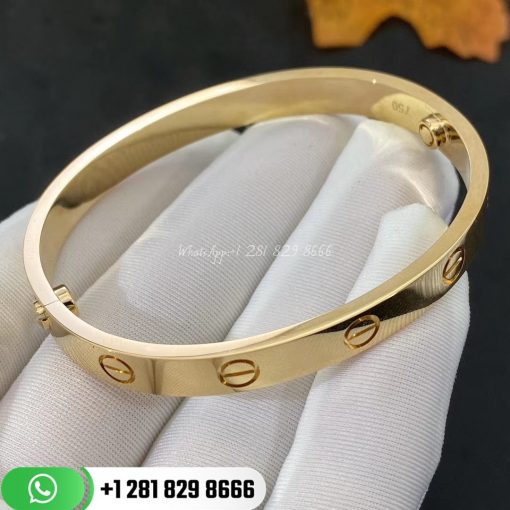 cartier love bracelet yellow gold b6035517