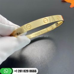 cartier love bracelet yellow gold b6035517